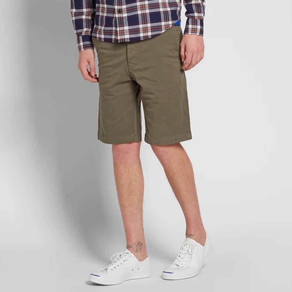 Edwin Shorts Men’s‎ 30 Rails Casual Preppy Khaki Green Vacation Summer